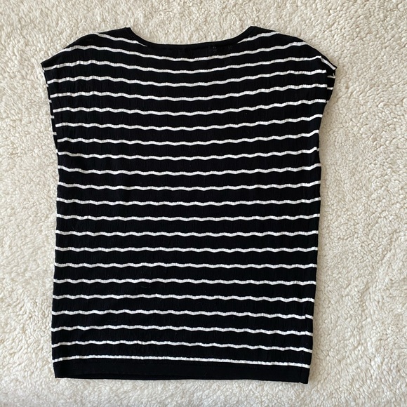 LOFT - striped knit top - Picture 6 of 6